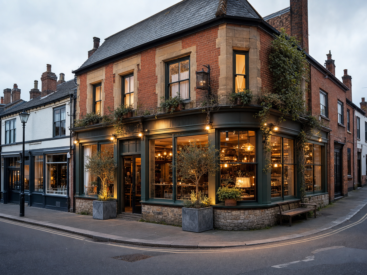Independent hospitality property on a UK high street